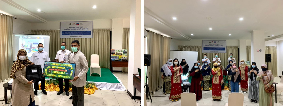 Opening of Peat Education for Elementary School Teachers event